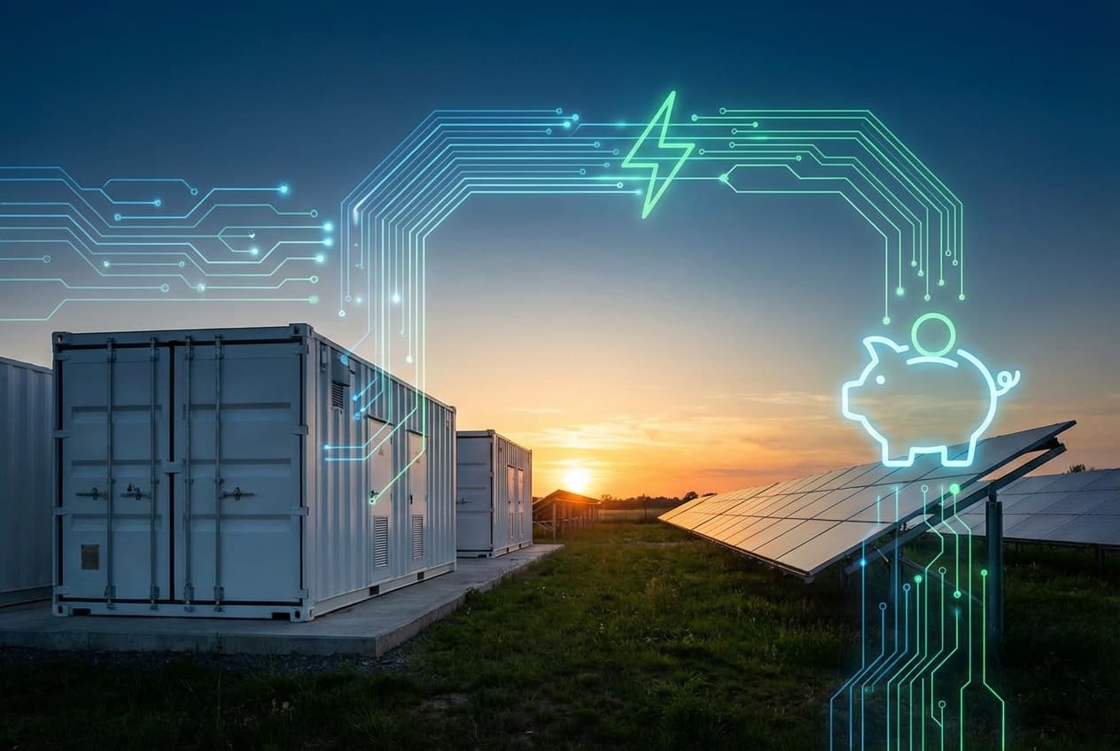 Como o BESS reduz custos de energia: peak shaving, arbitragem tarifária e resiliência operacional