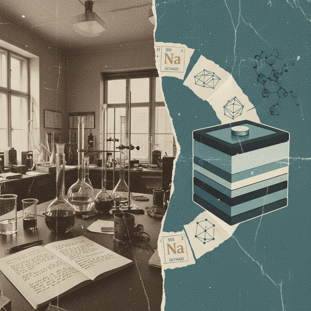 A química que veio antes do lítio, foi abandonada por 45 anos e voltou como aposta industrial em 2026: a longa história do sódio-íon