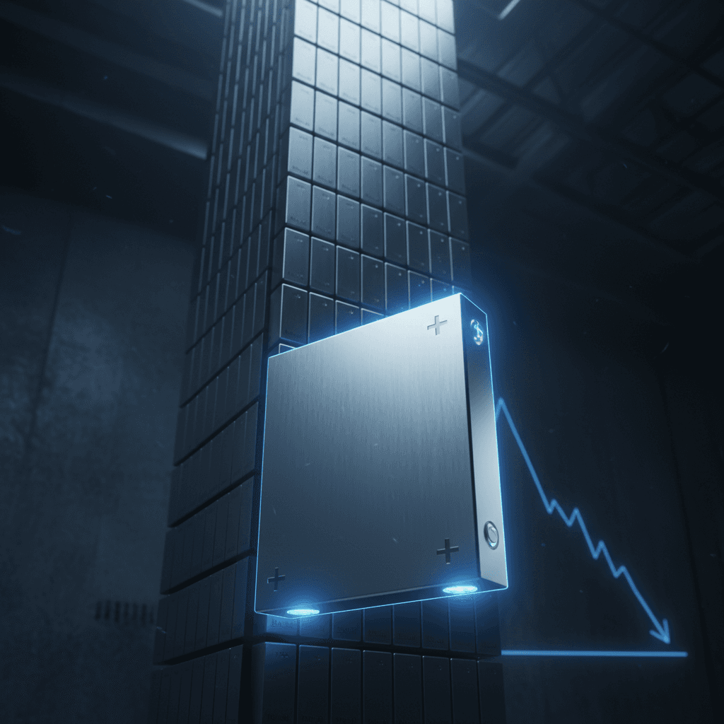 BESS estacionário virou o íon-lítio mais barato do mundo — e o Brasil ainda não percebeu